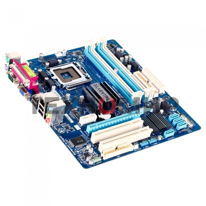 Материнская плата Gigabyte GA-G41M-COMBO-GQ (rev.3), LGA 775, Intel G41, 4xDDR2/DDR3, 4xSATA, 1xPCIe 1.1 x16, 1xPCIe 1.1 x1, 1xVGA, 1x 1Gb LAN, 4xUSB 2.0, 3x3.5 мм, 5.1, Micro ATX