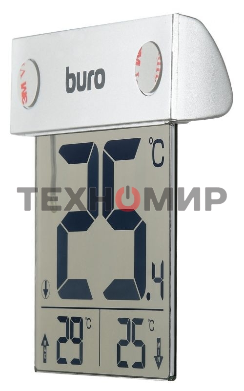 Термометр Buro P-6041 серебристый