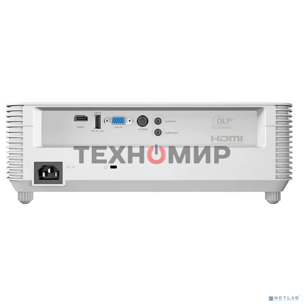 Проектор InFocus IN0004SL DLP, 4000 lm, XGA, 30 000:1, 1.942.16:1, HDMI 1.4, VGA in, S-Video, 3.5мм in/out, USB-A, лампа 15 000ч.(ECO mode), 3W, 27дБ, 2,6 кг, БЕЛЫЙ