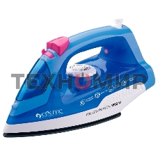 Утюг Centek CT-2348 синий/белый, 1600 Вт, 20 г/мин, 80 г/мин, 200 мл
