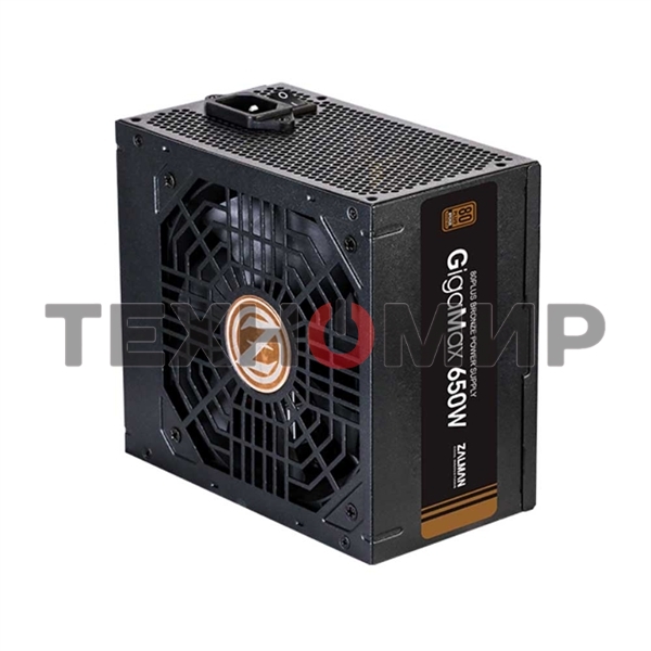Блок питания Zalman ZM650-GVII Retail, 650Вт, 80 PLUS Bronze, 120мм, черный