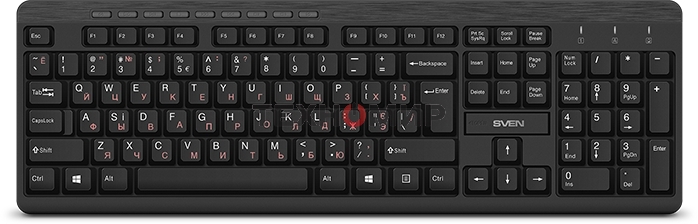 Комплект беспроводной SVEN KB-C3400W клавиатура+мышь