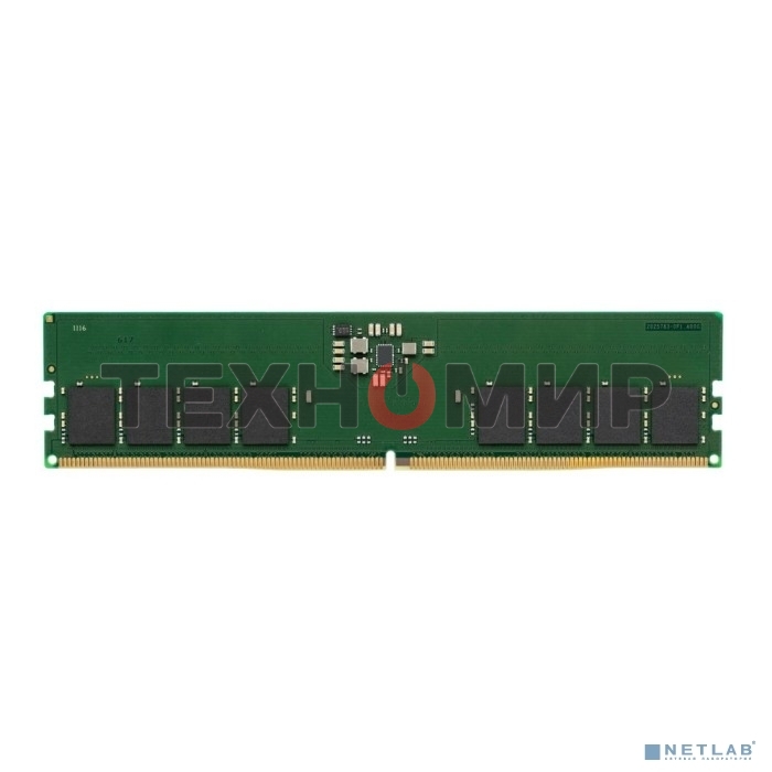 Оперативная память Kingston ValueRAM, DDR5, 16GB (1x16GB), 5600MHz, CL46, DIMM
