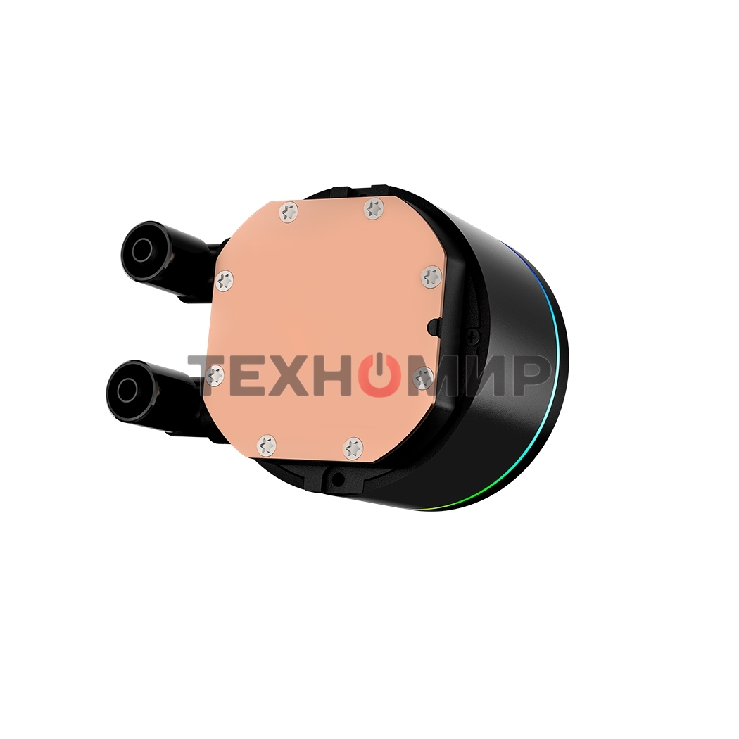 Система охлаждения PCCooler DA360 Pro ARGb черный 120мм алюминий+медь 2200rpm 33.7db 4-pin 300W