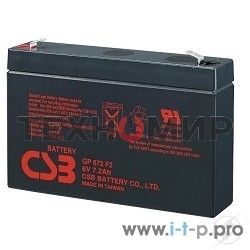 Батарея для ИБП CSB GP 672 (6V 7.2Ah)