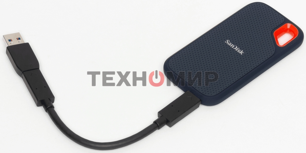 Внешний SSD SanDisk Extreme PRO, 4TB, USB 3.2 Gen 2x2 Type-C, R/W 2000/2000, черный