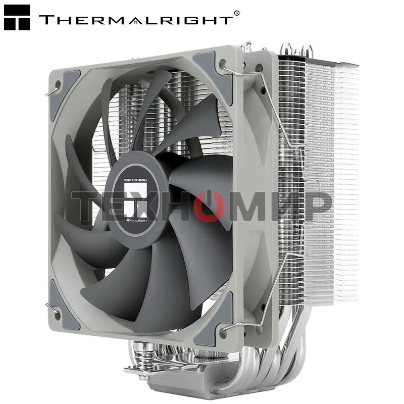 Кулер для процессора Thermalright Burst Assasin 120 (4-pin PWM, 154мм, Ni/CU, 6x6мм, 1x120мм, 66.17CFM, 25.6dBA, 1550RPM, S: 1700, 1200, 115X, AM5, AM4)