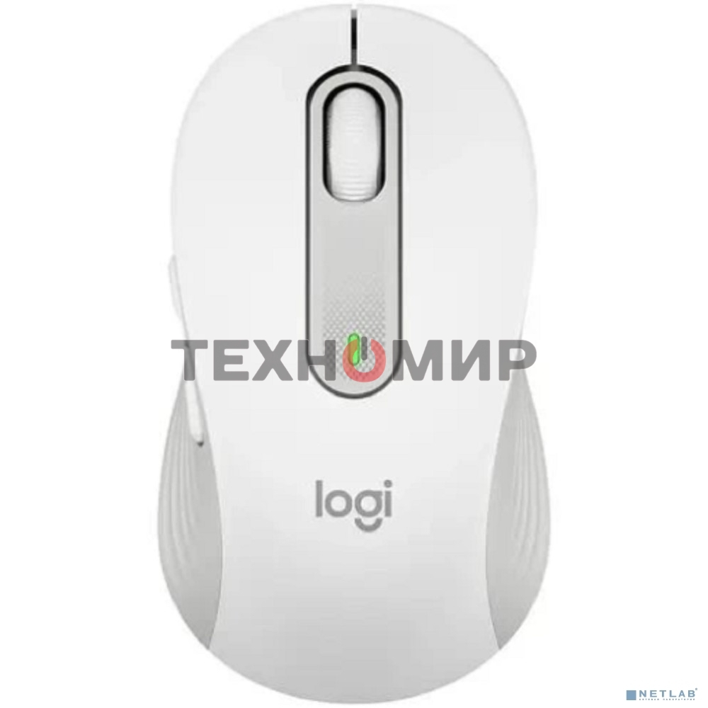 Мышь беспроводная Logitech Signature M650 белый, 4000 dpi, радиоканал, Bluetooth, USB, кнопки - 5