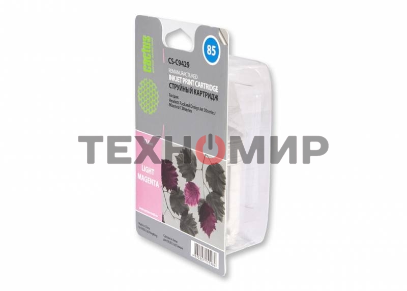 Картридж струйный Cactus CS-C9429 светло-пурпурный для №85 HP DJ 30/130 (72мл)