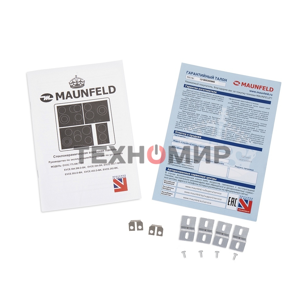 Варочная панель Maunfeld EVCE.594-BK ЧЕРНОЕ стекло