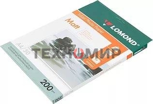 Фотобумага Lomond 0102033 A4/200г/м2/50л./белый матовое/матовое для струйной печати