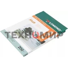 Фотобумага Lomond 0102033 A4/200г/м2/50л./белый матовое/матовое для струйной печати