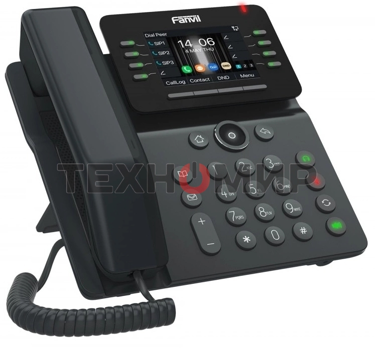 Телефон IP Fanvil V63 черный (упак.:10шт)