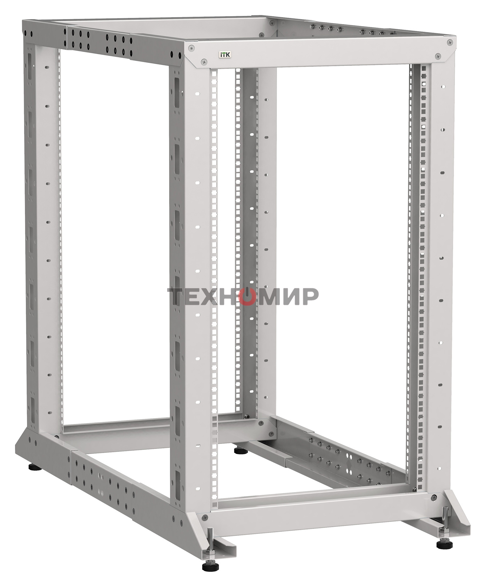Стойка двухрамная ITK Linea LF35-33U61-2GM 33U 600 мм X 1000 мм 700 кг серый