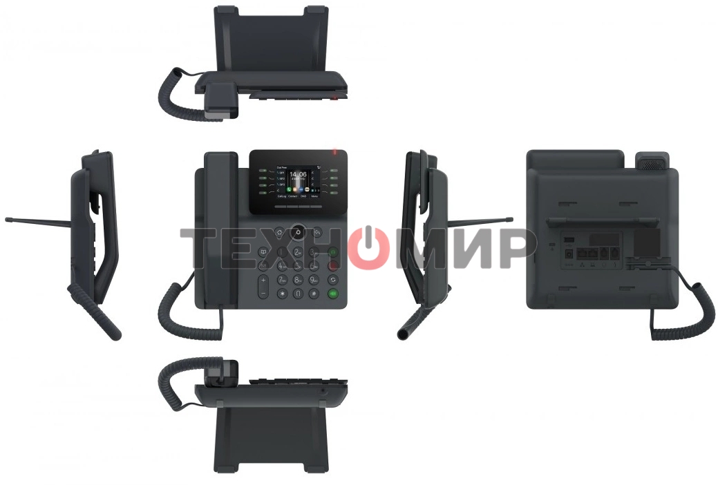 Телефон IP Fanvil V63 черный (упак.:10шт)