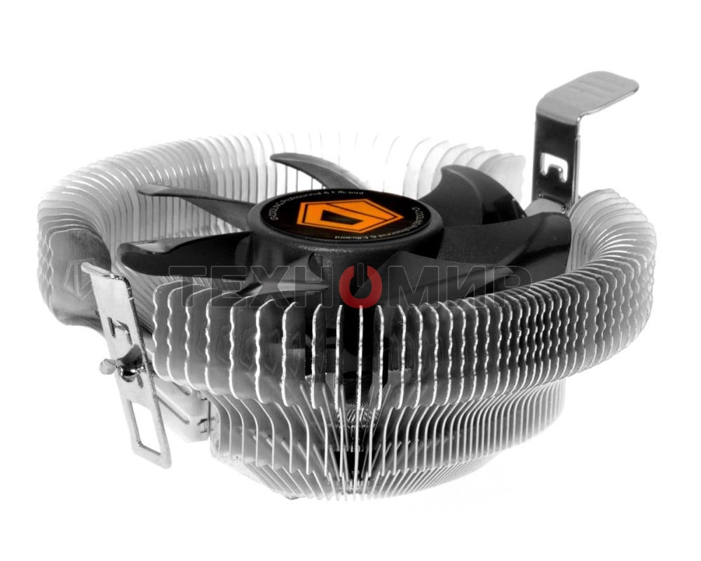 Кулер Cooler ID-Cooling DK-01S серебристый/черный 80мм алюминий 2200rpm 24db 3-pin 65W
