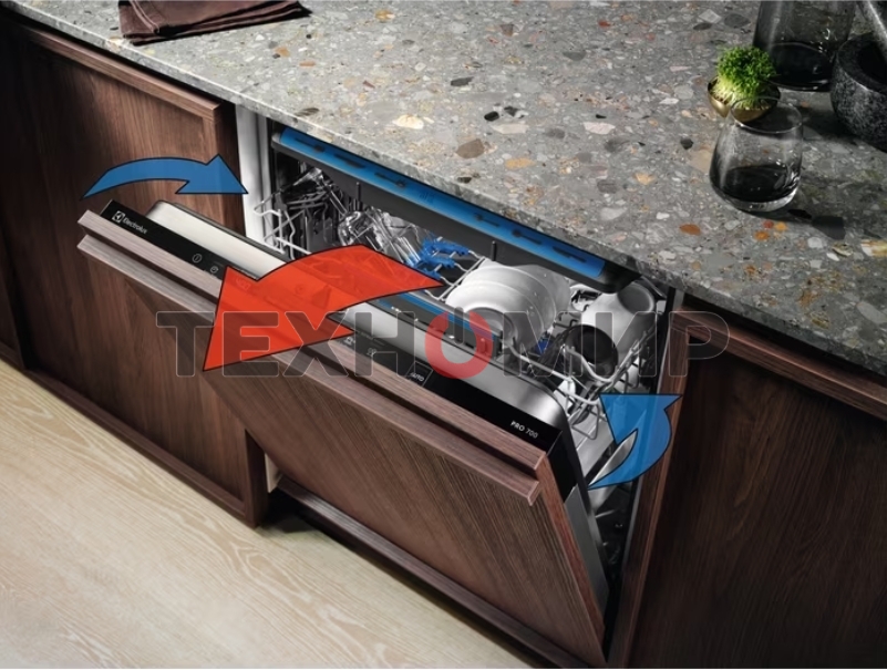 Встраиваемая посудомоечная машина Electrolux EEM48221L, серебристый, 59.6 см, 14 компл., 44 дБ, класс E