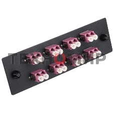 Панель Lanmaster LAN-APM-8X2LC/OM4 1U 8xLC дупл. 50/125 OM4 (упак.:1шт)