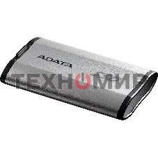 Внешний SSD ADATA SD810, 4Tb, USB 3.2 Gen 2x2 Type-C, R/W 2000/2000, серебристый