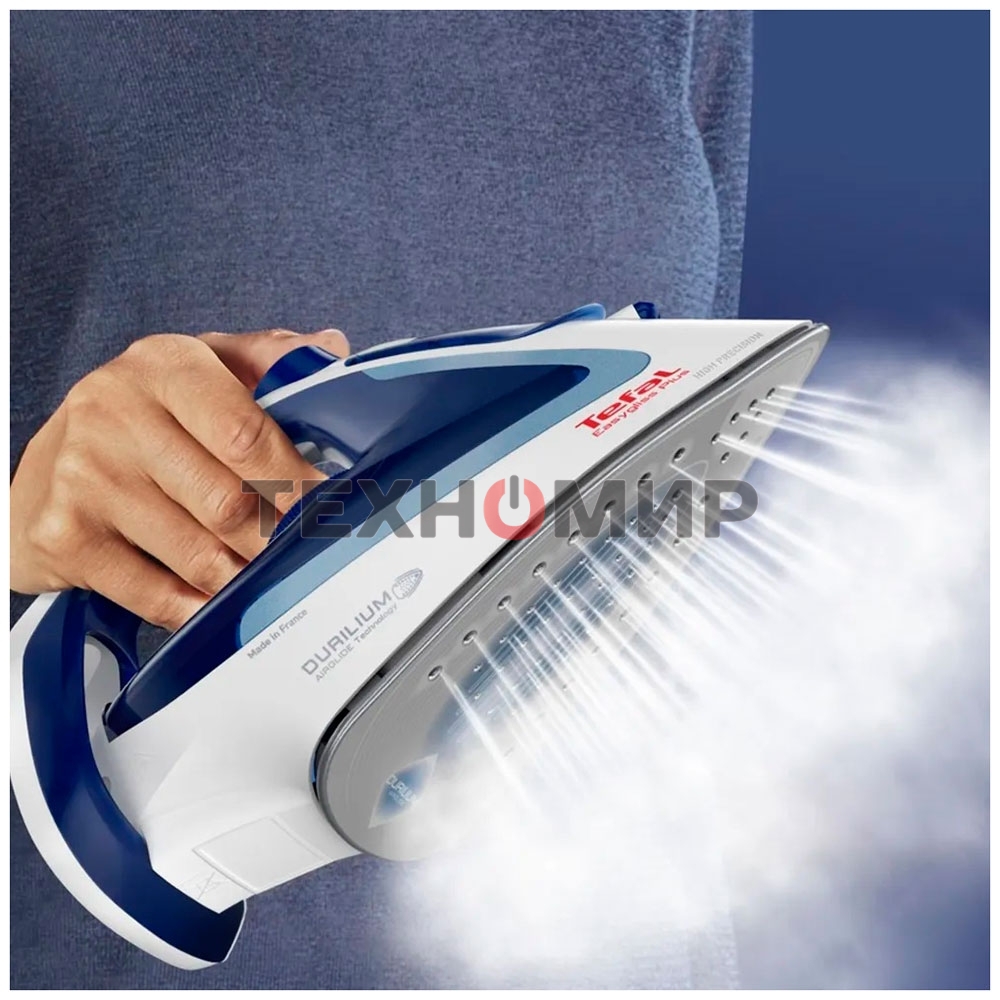 Утюг Tefal FV5736E0 2500Вт, 220г, синий