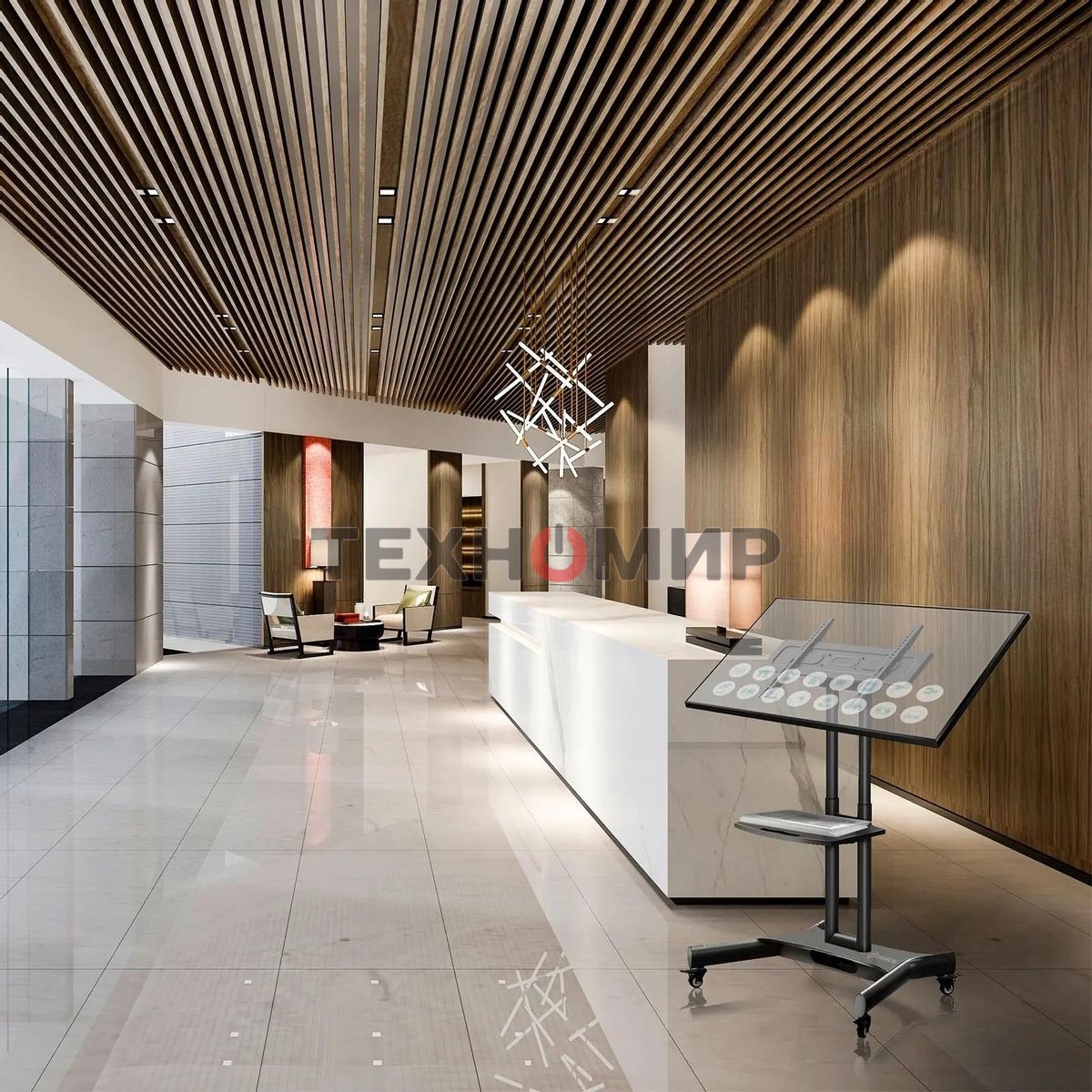 Стойка для телевизора с кронштейном ONKRON 32