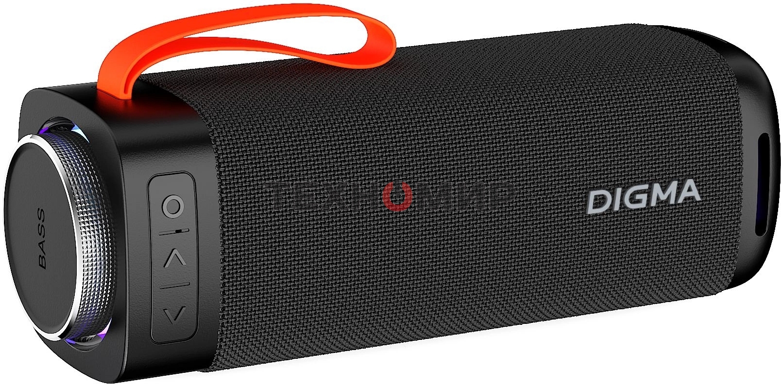 Портативная колонка Digma D-PS1522 черный 60W 2.0 BT 10м 3000mAh (PS1522B)