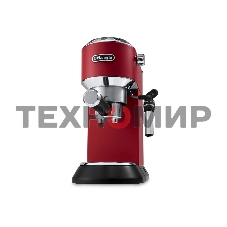 Кофеварка эспрессо DeLonghi EC685.R красный, исп. кофе - молотый/чалды, 1.1 л, 1350 Вт, 15 бар