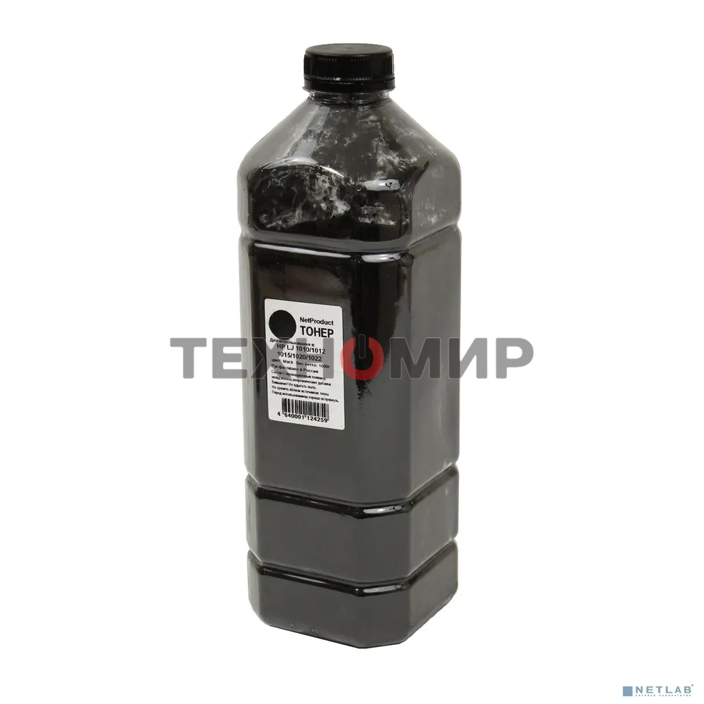 Тонер NetProduct для LJ 1010 1 кг., канистра