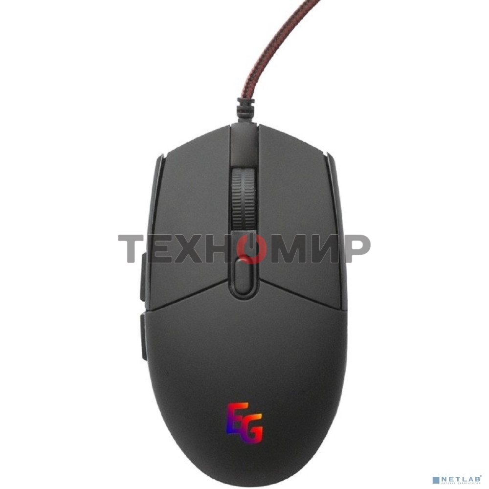 Мышь проводная ExeGate SL-9066 черный, 2400 dpi, USB, кнопки - 6