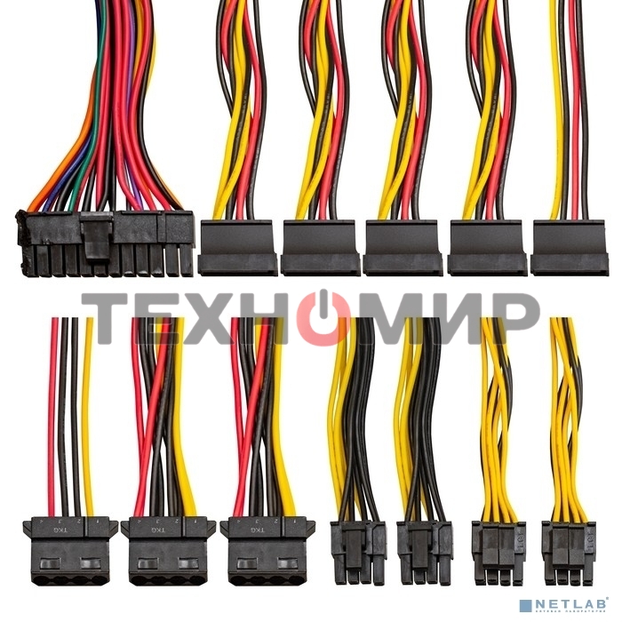 Блок питания ExeGate 800NPXE (EX292177RUS), 800Вт, 120мм, черный