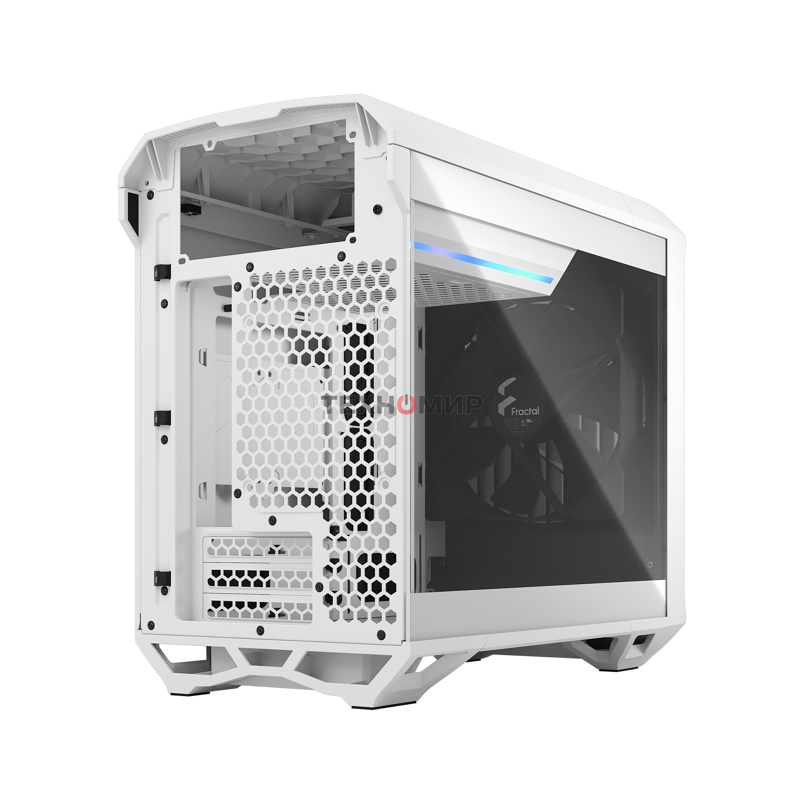 Компьютерный корпус Fractal Design Torrent Nano белый TG Clear Tint/FD-C-TOR1N-03