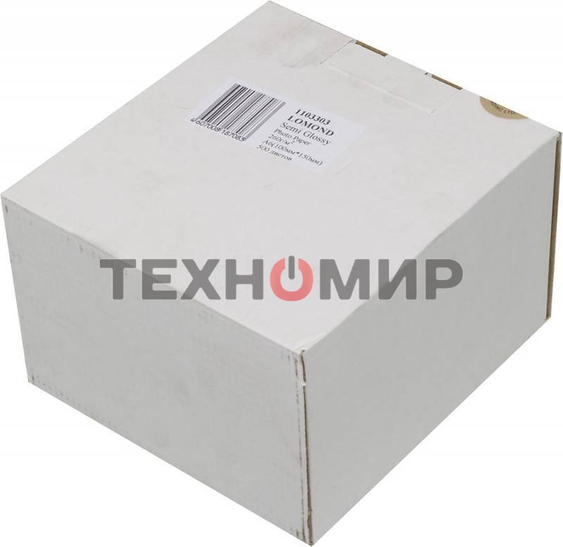 Фотобумага Lomond 1103303 10x15/260г/м2/500л./белый полуглянцевое для струйной печати