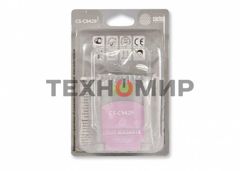 Картридж струйный Cactus CS-C9429 светло-пурпурный для №85 HP DJ 30/130 (72мл)