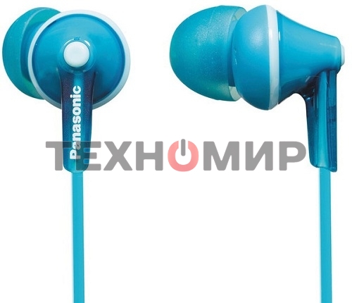 Наушники Panasonic RP-HJE125E-Z бирюза 1.1м