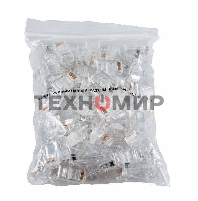 Джек комп. Rexant 8P-8C cat.5е