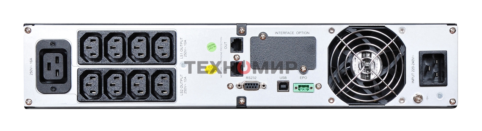 Источник бесперебойного питания Ippon Smart Winner II 3000 2700Вт 3000ВА черный