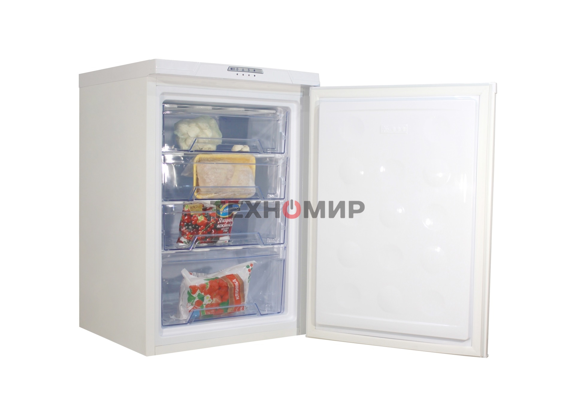 Морозильная камера DON R-103 B, белый, 110л, 4 ящика