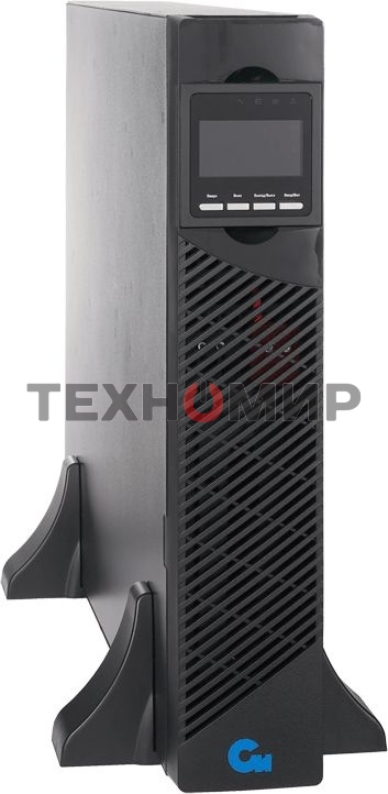 Источник бесперебойного питания двойного преобразования Связь инжиниринг, 1000ВА/1000Вт, напольный/в стойку(2U), 8xC13, SNMP слот, 2 года гарантия, (АПСМ.435241.024-01)