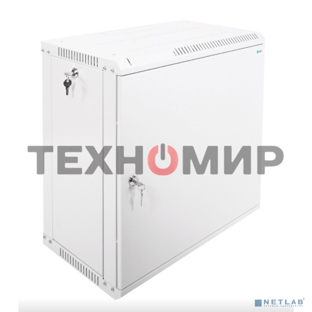 Шкаф телекоммуникационный настенный разборный 12U (600х350) дверь металл, ШРН-Э-12.350.1