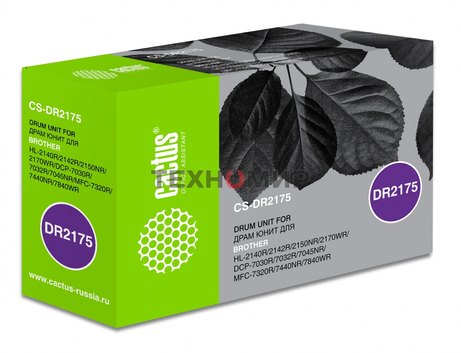 Фотобарабан Cactus CS-DR2175 для Brother HL-2140R/2142R/2150NR/2170WR 12 000 стр.
