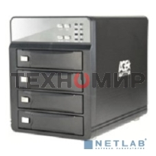 Внешний корпус для HDD AgeStar 3C4B3A1 SATA II алюминий черный LCD 3.5