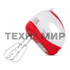 Миксер ручной Starwind SHM-251 250 Вт, белый/коралловый