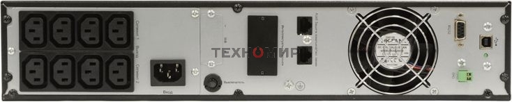 Источник бесперебойного питания двойного преобразования Связь инжиниринг, 1000ВА/1000Вт, напольный/в стойку(2U), 8xC13, SNMP слот, 2 года гарантия, (АПСМ.435241.024-01)