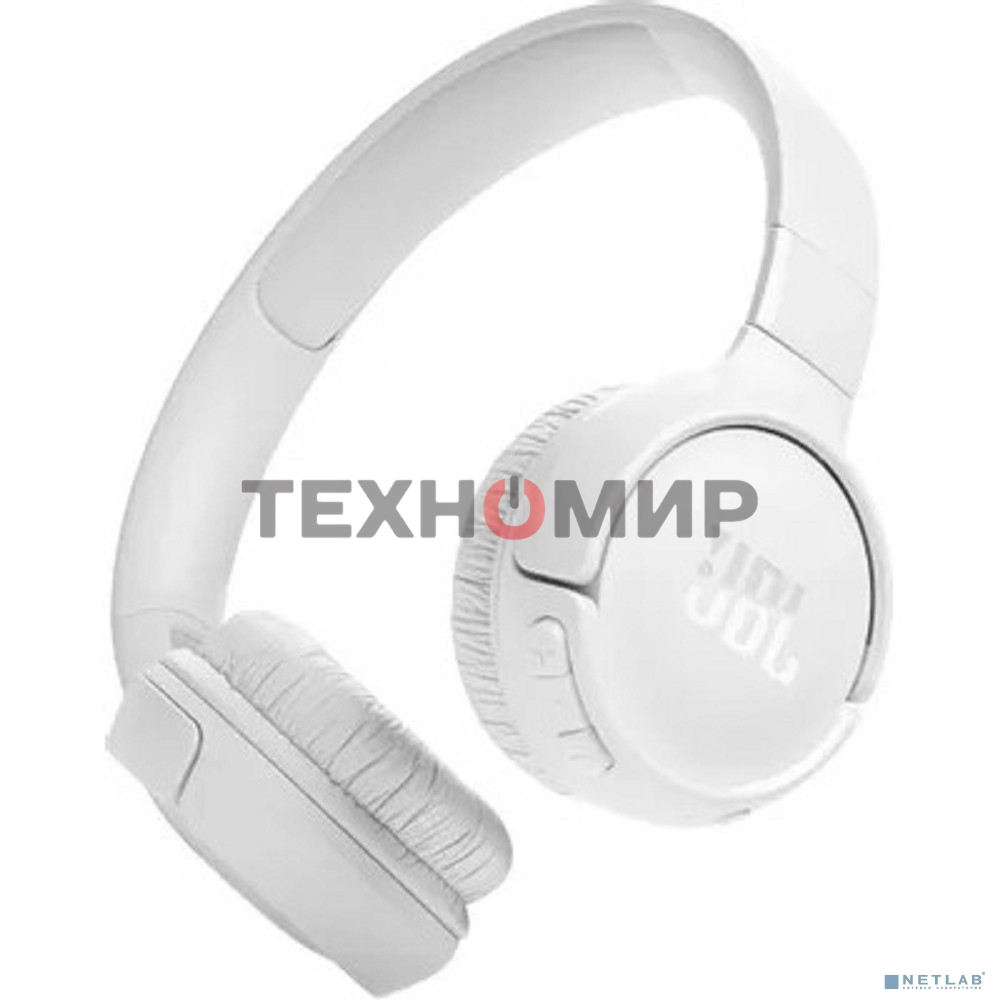 Гарнитура накладные JBL Tune 520BT белый беспроводные bluetooth оголовье