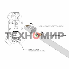 Джек комп. Rexant 8P-8C cat.5е