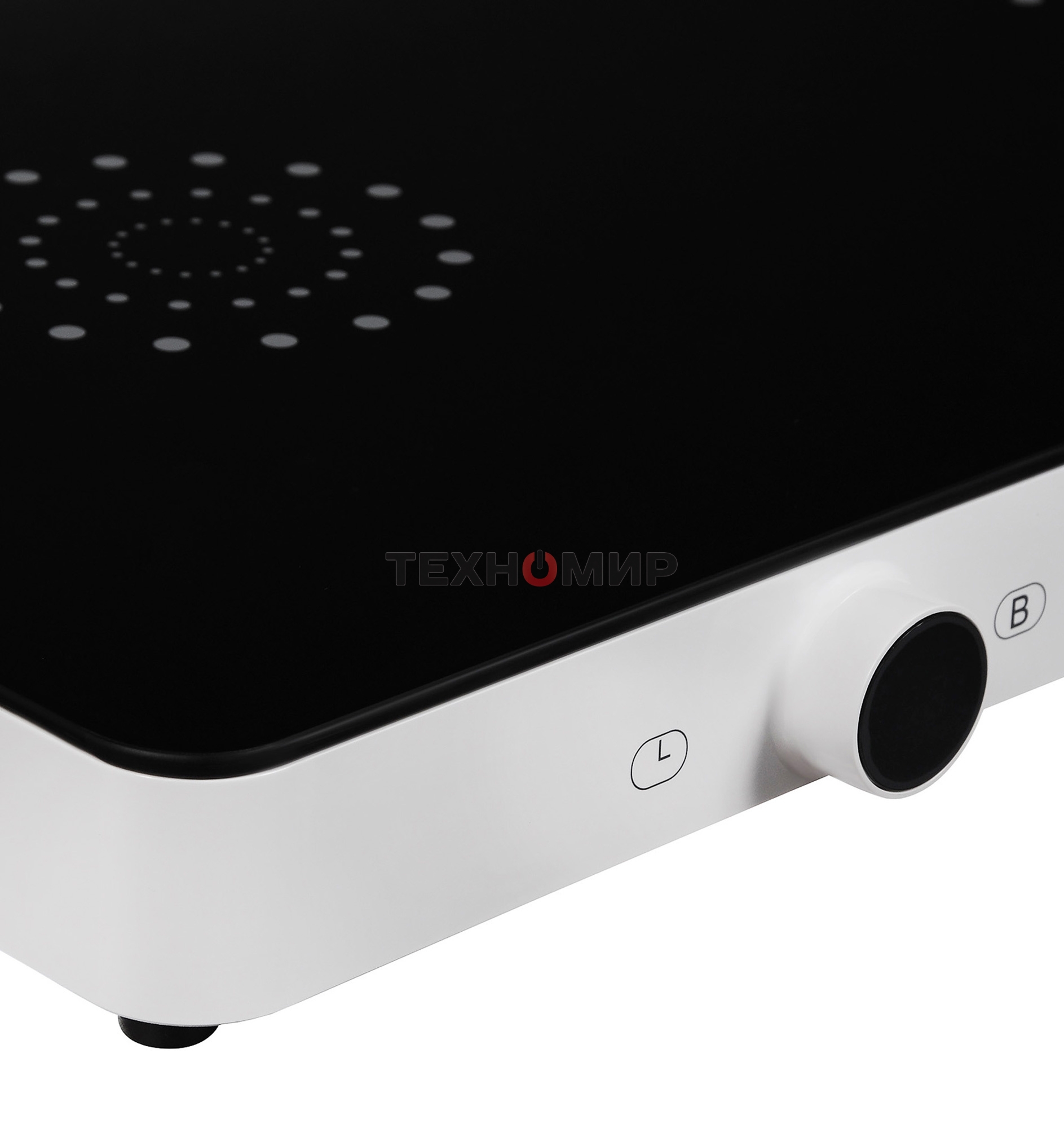 Плита настольная электрическая Hyundai HYC-0108 белый стеклокерамика (настольная)