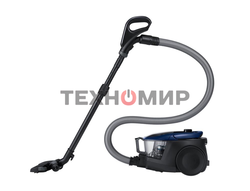 Пылесос Samsung SC18M3120VB синий, 380/1800 Вт, уборка сухая, пылесборник контейнер 2 л