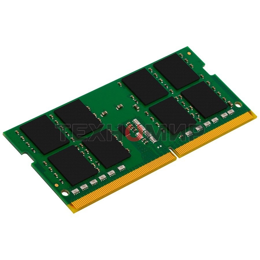 Оперативная память Kingston ValueRAM, DDR4, 32GB (1x32GB), 3200MHz, CL22, SO-DIMM
