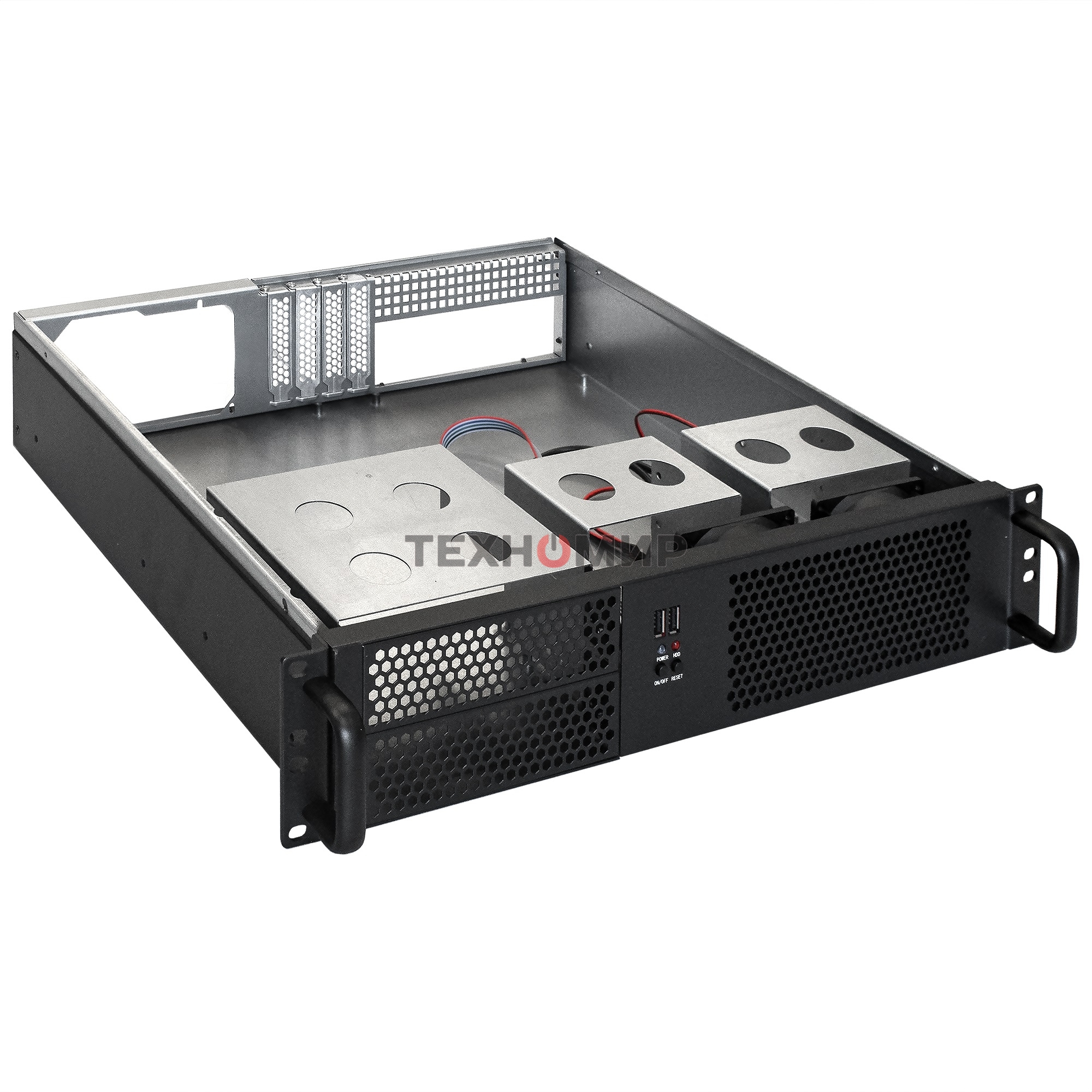 Корпус ExeGate EX264269RUS Серверный корпус ExeGate Pro 2U390-04 (RM 19