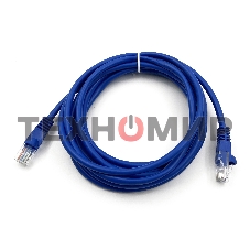 Патч-корд Buro UTP cat.5e 3м синий RJ-45 (m)-RJ-45 (m)